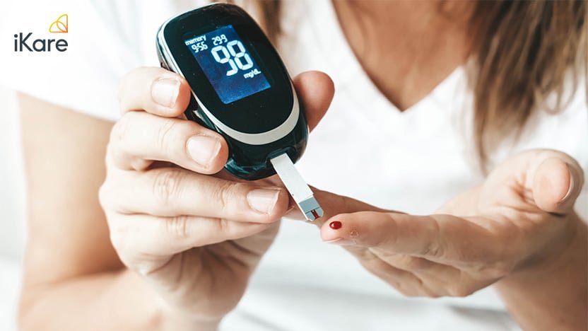 Managing diabetes at home
